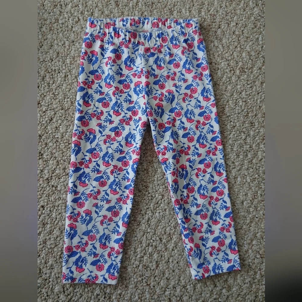 GAP kids floral outfit in pink & blue floral size 4